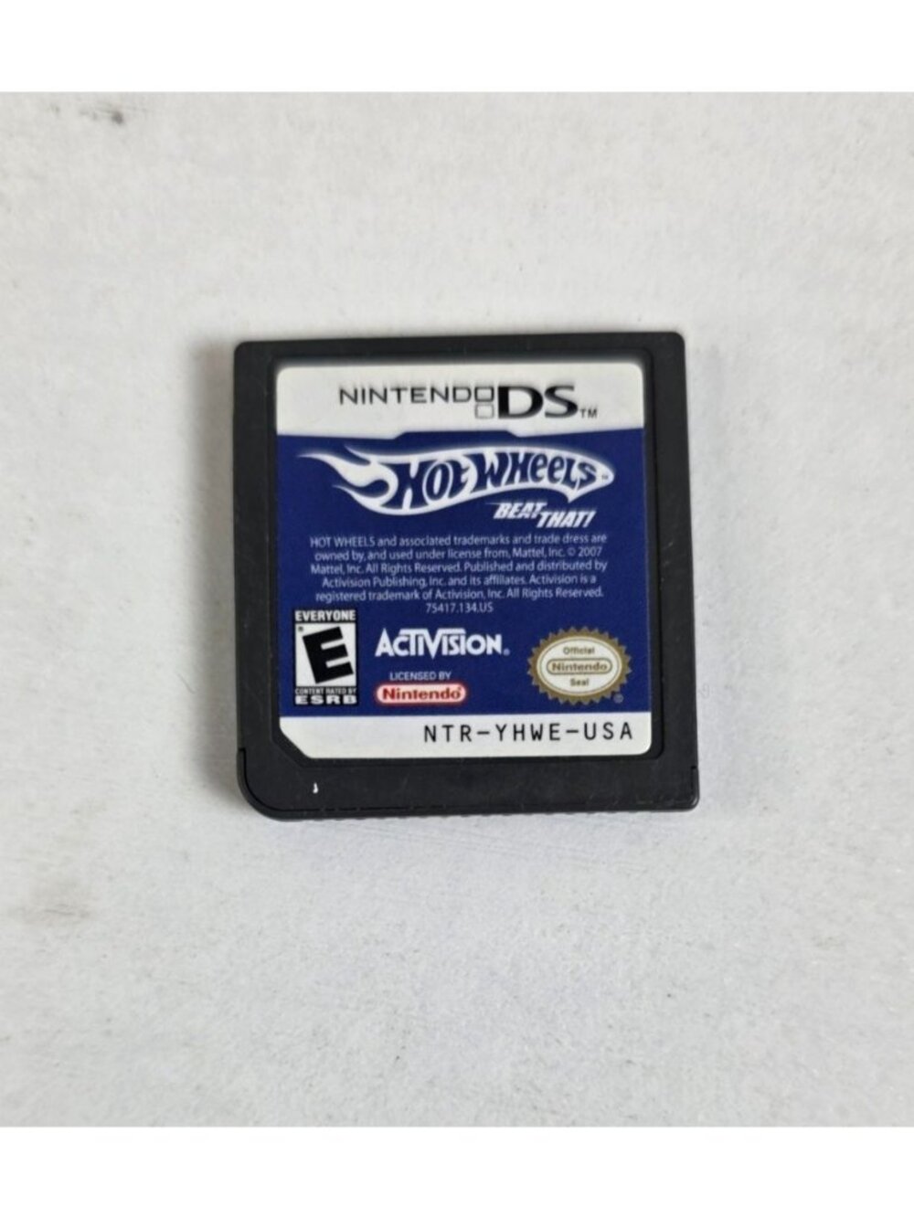 Hot Wheels: Beat That! (Nintendo DS, 2007) - Cartridge Only